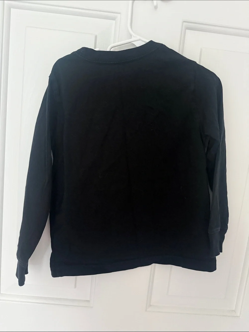 Ralph Lauren Black Long Sleeve Crewneck Tee with Polo Logo